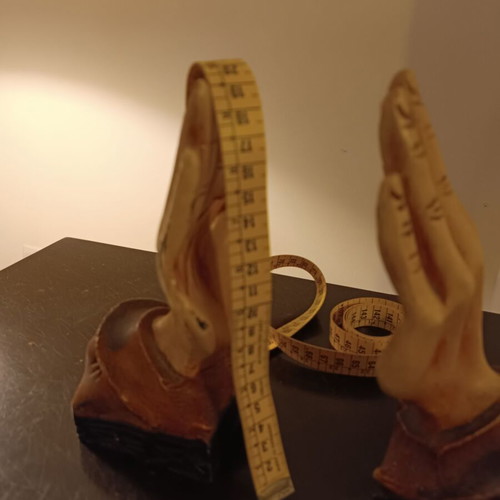 Bookends original used, set of 2, 20cm height, 8cm square base