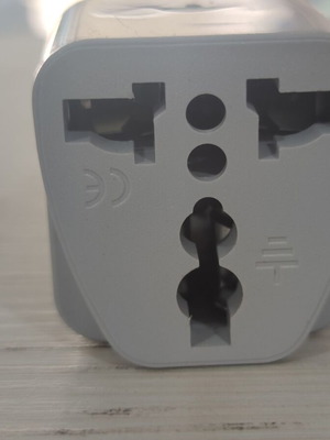 Universal adapter to Shuko plug pack of 2 new