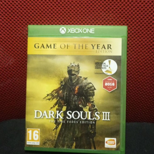 Dark Souls 3 Fire Fades Edition Game of the Year used for Xbox One
