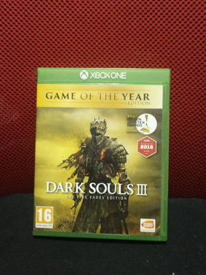 Dark Souls 3 Fire Fades Edition Game of the Year used for Xbox One