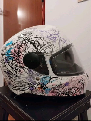 D-Skwal women's motorcycle helmet like new, size S, full face