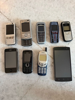 Κινητά συλλεκτικά μεταχειρισμένα από το παρελθόν