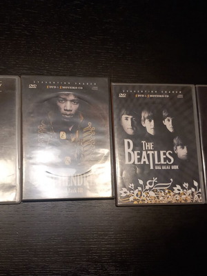 Μουσικά CD σαν καινούργια, Beatles, Billie Holiday, Jimi Hendrix, Frank Sinatra, σετ 4