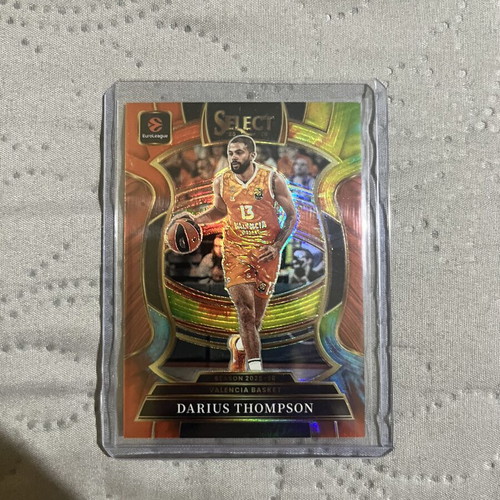 Darius Thompson Panini Euroleague Select numbered card 25/25