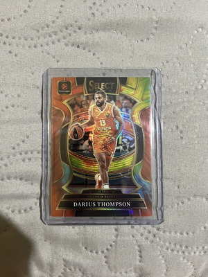 Darius Thompson Panini Euroleague Select numbered card 25/25