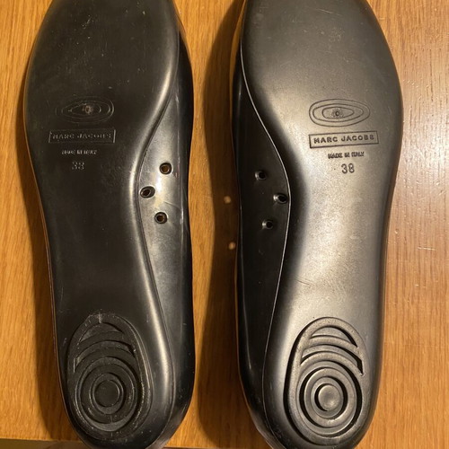 Marc Jacobs Jelly Mouse Flats size 38, black, like new
