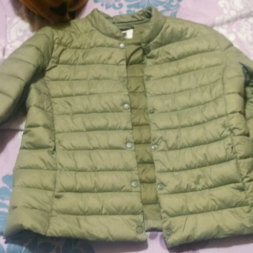 Spring jacket H&M used, green, size M/L