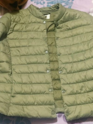 Spring jacket H&M used, green, size M/L