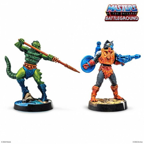 MOTU Battleground Evil Warriors Faction Wave 3 sealed set with minis and cards new