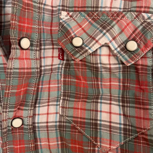 Levi's plaid shirt like new, size S, multicolor