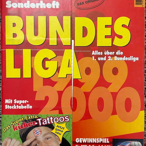KICKER Annual Almanac 1999-2000 magazine, very good condition