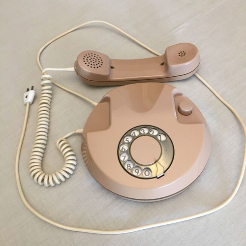 Telcer telephone used, 1980s vintage