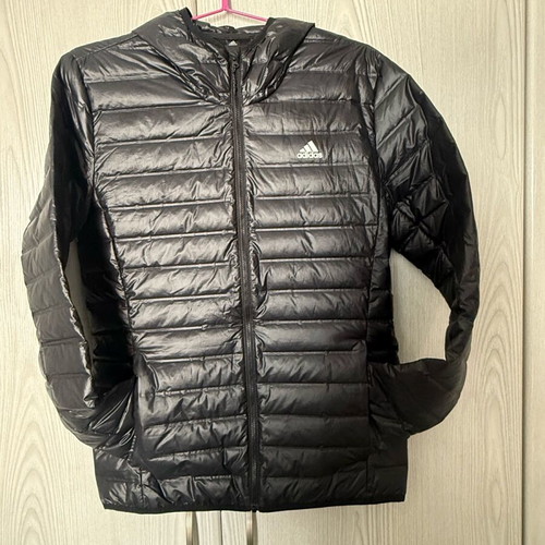 Adidas men's jacket black like new no. S slim fit