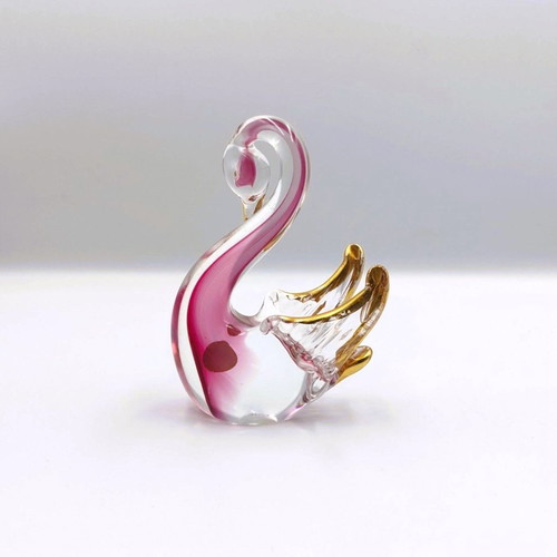 Murano Swan used with sticker