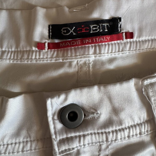 Exibit white pants size M like new, casual chino style