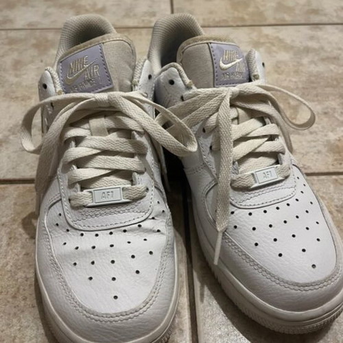 Nike Airforce original sneakers, size 38, white and purple