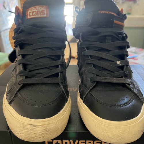 Converse Cons Leather sneakers like new, size 46, blue and black