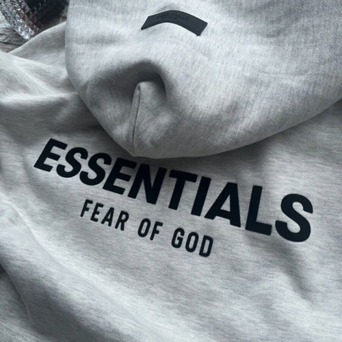 Essentials Fear Of God hoodie, grey, size S