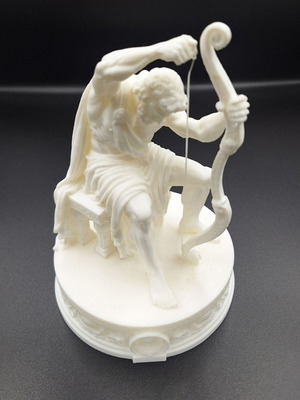Odysseus with Bow 3D Printed Sculpture New