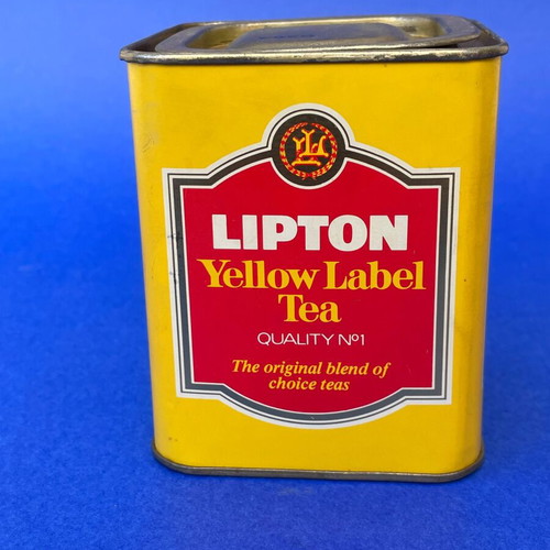 Lipton collectible metal tin like new, vintage 90’s