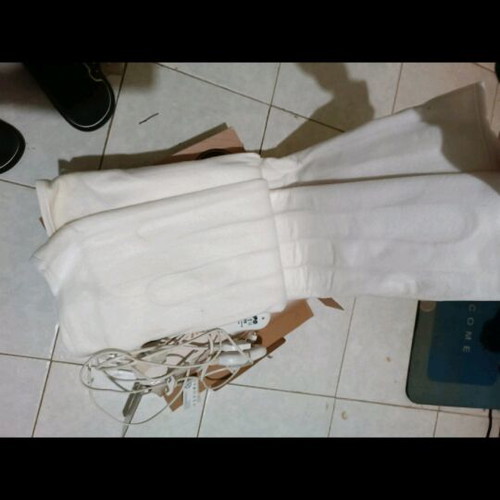 TNS Home Collection electric blanket like new, double heating pad