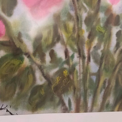 Painting Xomeritakis used, signed, 80x100 cm
