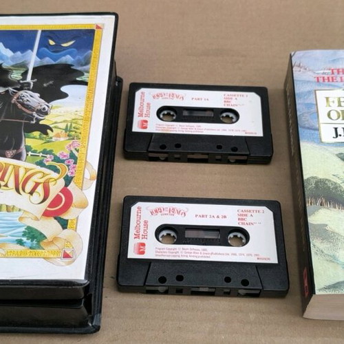 Lord Of The Rings Game One used with book for BBC Micro, cassette