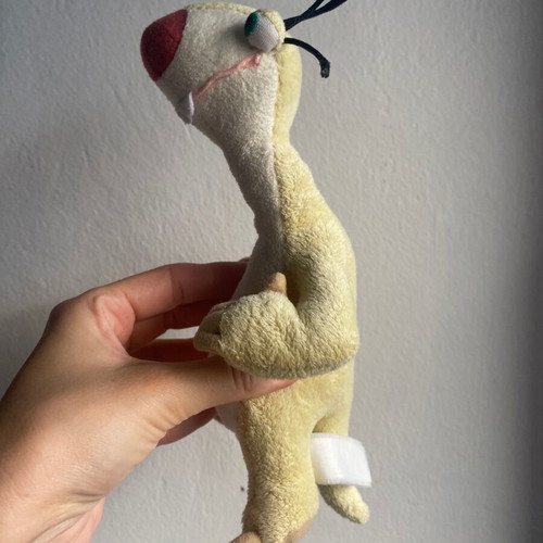 Sid Sidney plush toy from The Ice Age used, 20 cm