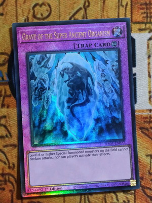 Grave Of The Super Ancient Organism κάρτα Yu-Gi-Oh! σαν καινούργιο