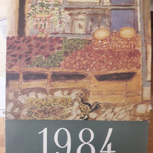 Commercial Bank 1984 Calendar like new with private collection art images