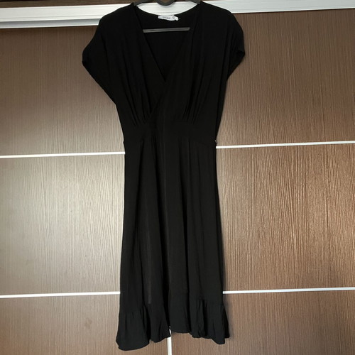 Toi & Moi black dress like new, size M/L, viscose knit fabric