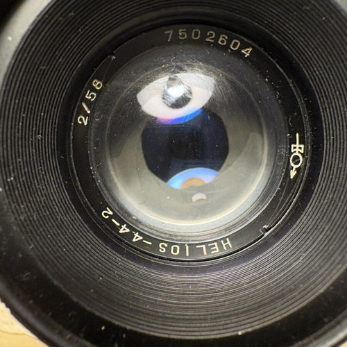 Zenit vintage analog cameras pack of 2 with Helios lenses used