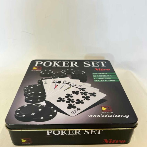 Poker Set Betorium Nitro like new