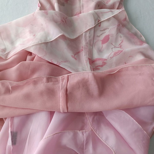 Evita pink girl dress like new, size 10 years
