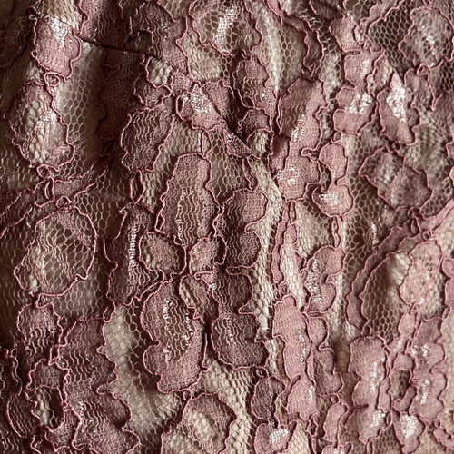 Women's dress with lace like new, pink, sizes S and M