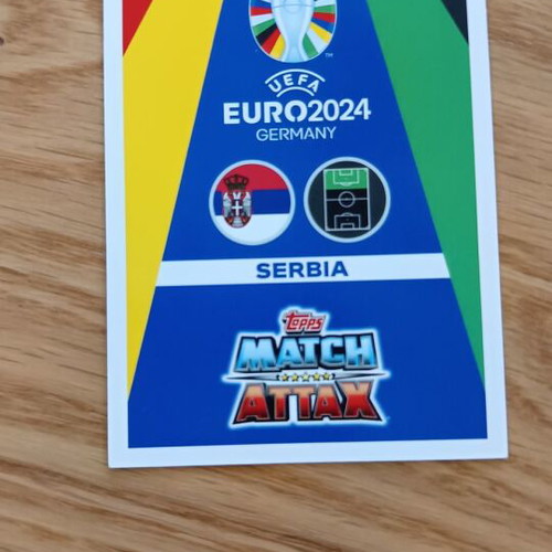Dusan TADIC Centurion Topps Match Attax Euro 2024 new