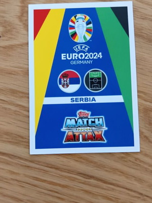 Dusan TADIC Centurion Topps Match Attax Euro 2024 new