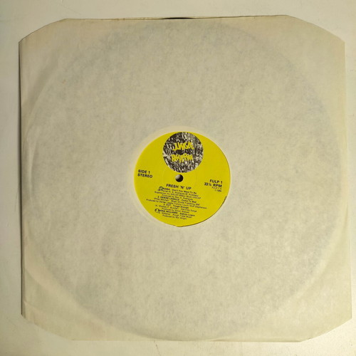 Fresh 'N' Up vinyl used, electronic music, 1984 UK edition
