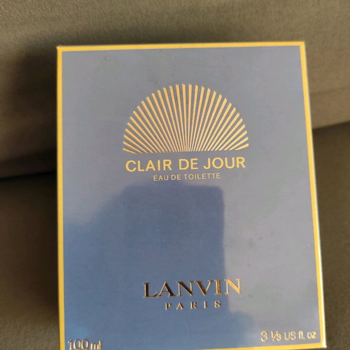 Clair de jour Eau de toilette 100ml sealed, collectible Lanvin