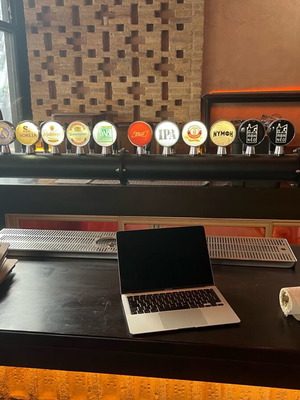 Beer Keg Cooling Chamber used with 12-Tap Dispensing System