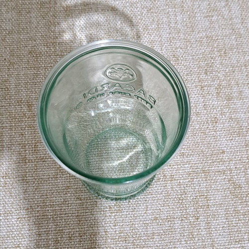 Bacardi ESTD CUBA 1862 Collectible Water Glass like new