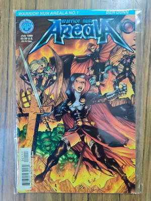 Warrior Nun Areala comic used (1999)