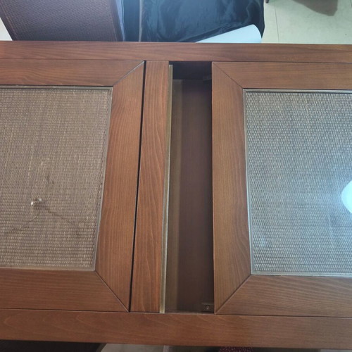 Living room and dining furniture set like new, solid wood