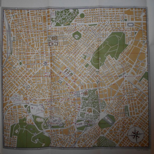 Athens EOT 1964 tourist brochure used, German