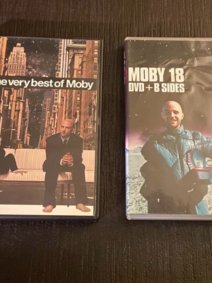 Πακέτο Moby DVD σαν καινούργιο, 2 τεμάχια