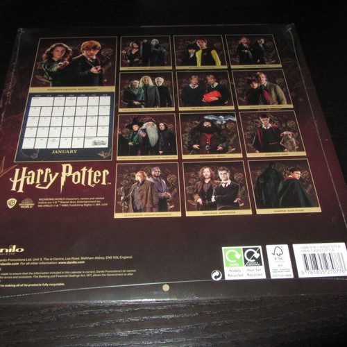 Harry Potter ημερολόγιο 2025, καινούργιο σφραγισμένο