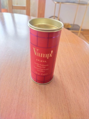 Pupa Vamp Scented Nail Polish Gel Effect red new