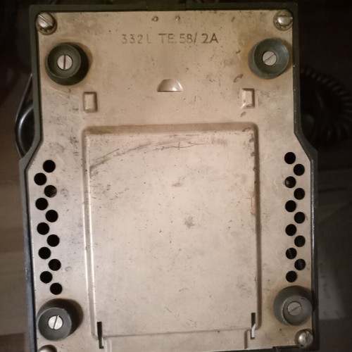 Siemens vintage telephone 332L TE58 2A used