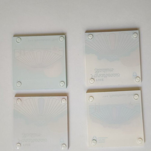 Panathenaic Stadium Coaster Set new, official Hellenic Olympic Committee