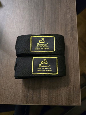 Baisenna black boxing hand wraps new
